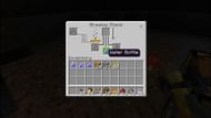 Brewing night vision potion (Image via Minecraft)